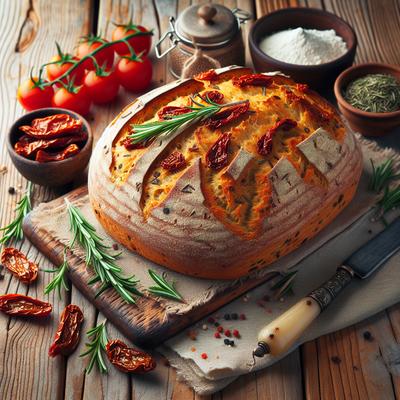 Image of Sun Dried Tomato Rosemary Bread Abm