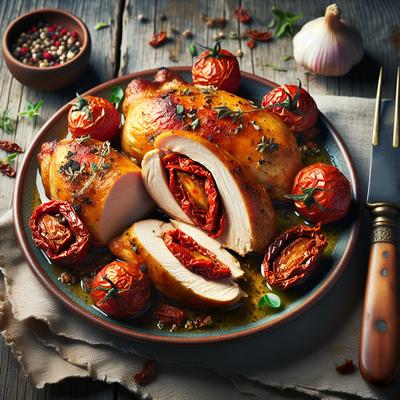Image of Sun Dried Tomato Stuffed Chicken