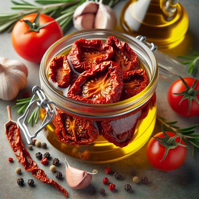 Image of Sun Dried Tomatoes in Olive Oil