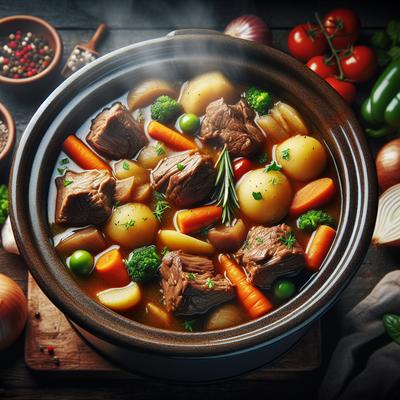 Image of Sunday's Lamb Stew Crock Pot