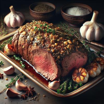 Image of Sunday Garlic Roast Beef