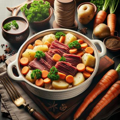 Image of Sunday Lunch Corned Beef Casserole