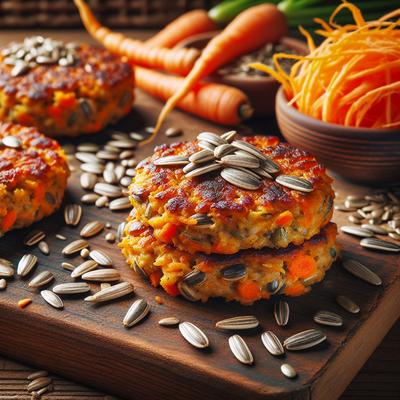 Image of Sunflower Carrot Patties