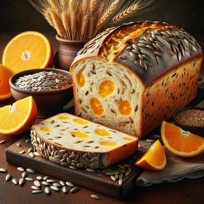 Image of Sunflower Seed and Orange Bread