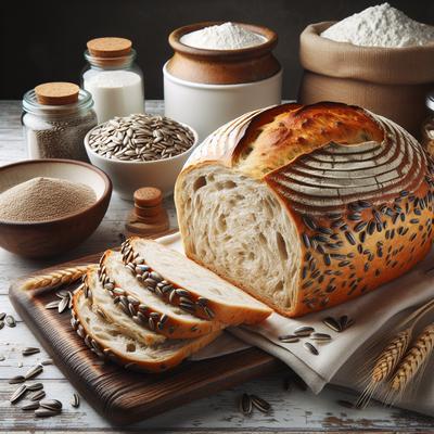 Image of Sunflower Seed Bread for Bread Machines