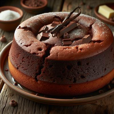 Image of Sunken Chocolate Cake