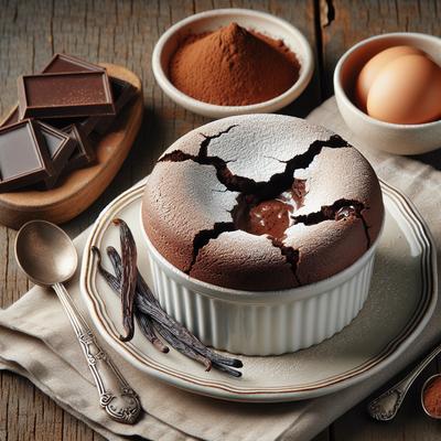 Image of Sunken Chocolate Souffle