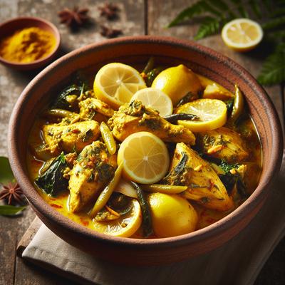 Image of Sunny's Lemon Curry Chicken