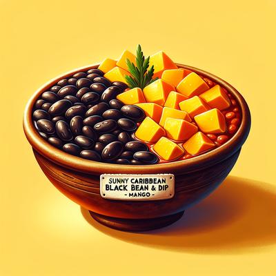 Image of Sunny Caribbean Black Bean and Mango Dip