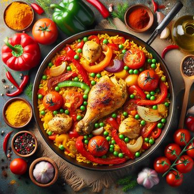 Image of Sunny Chicken Paella