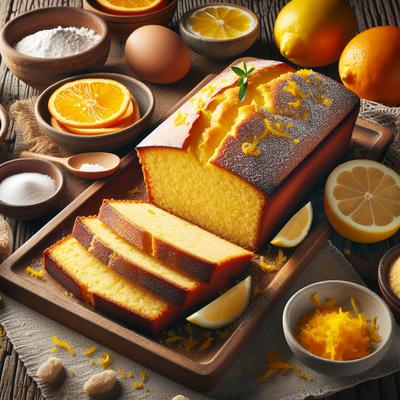 Image of Sunny Citrus Pound Cake