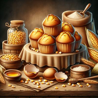 Image of Sunny Cornbread Muffins