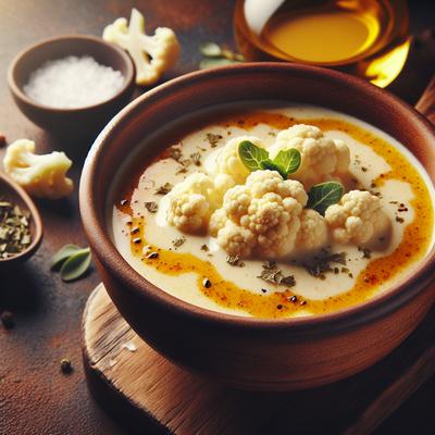 Image of Sunny Cream of Cauliflower Soup
