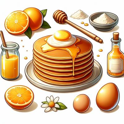 Image of Sunny Orange Pancakes
