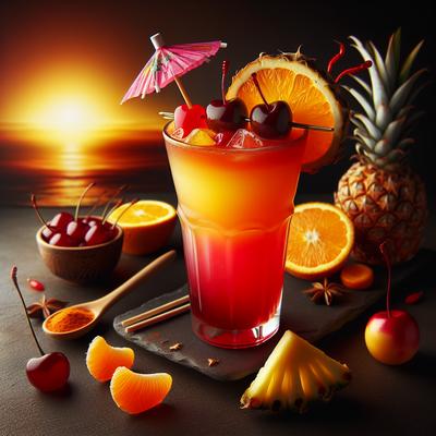 Image of Sunset Mocktail