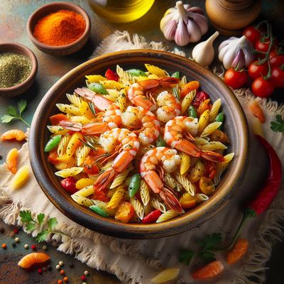 Image of Sunset Orzo with Spanish Shrimp