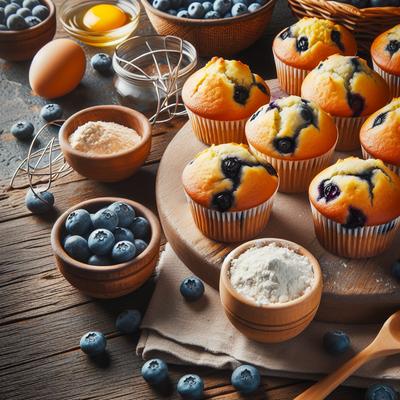 Image of Sunshine Blueberry Muffins