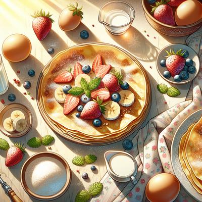 Image of Sunshine Breakfast Crepes