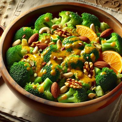 Image of Sunshine Nutty Broccoli Salad Toss