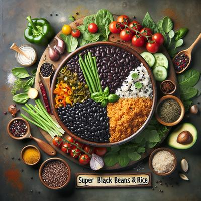 Image of Super Black Beans and Rice