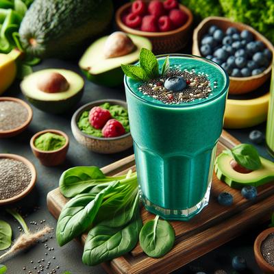 Image of Super Blue Green Smoothie