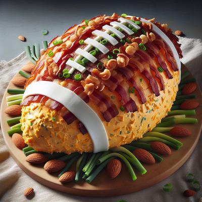 Image of Super Bowl Cheese Football