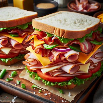 Image of Super Bowl Sunday Sandwich