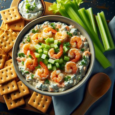 Image of Super Bowl Sunday Seafood Dip