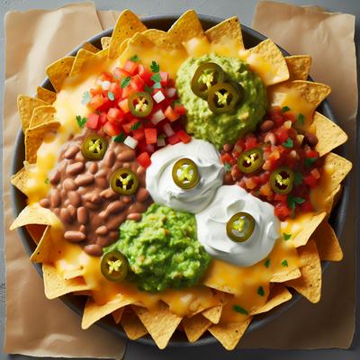 Image of Super Cheesy Nachos with Works