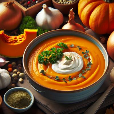 Image of Super Creamy Pumpkin Soup
