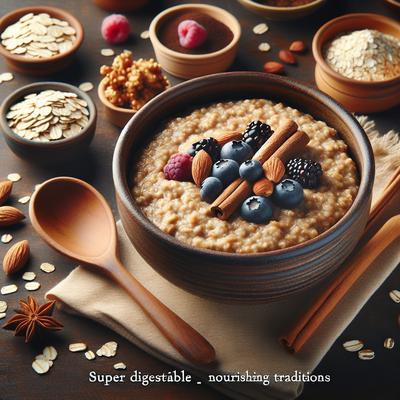 Image of Super Digestible Soaked Oatmeal Nourishing Traditions