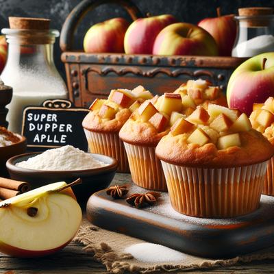Image of Super Duper Apple Muffins