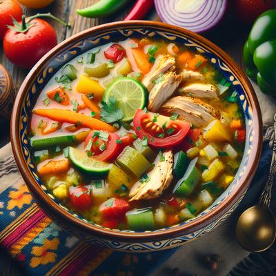 Image of Super Easy and Delicious Fiesta Chicken Soup