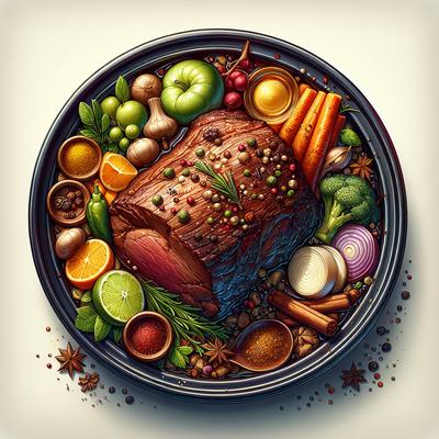 Image of Super Easy and Spicy Pot Roast Crock Pot