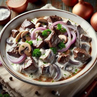 Image of Super Easy and Tasty Beef Stroganoff