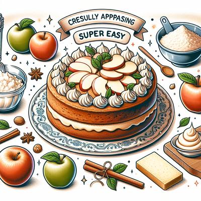 Image of Super Easy Apple Cake