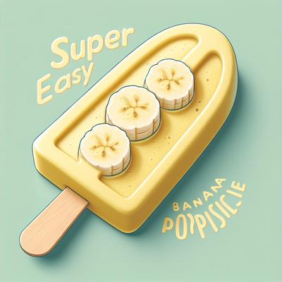 Image of Super Easy Banana Popsicle