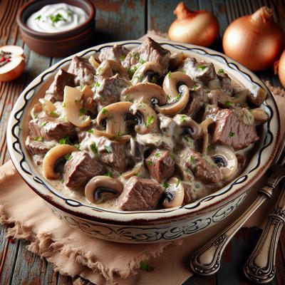 Image of Super Easy Beef Stroganoff