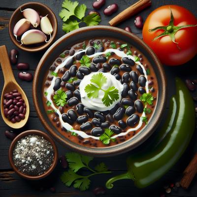 Image of Super Easy Black Bean Soup