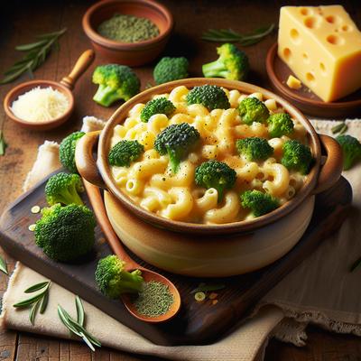 Image of Super Easy Broccoli Mac N Cheese