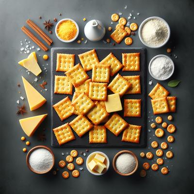 Image of Super Easy Cheese Crackers