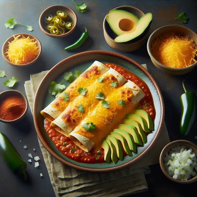 Image of Super Easy Cheese Enchiladas