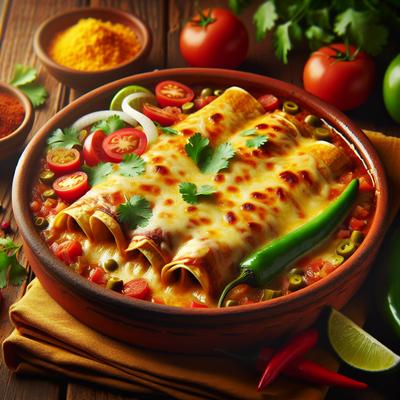 Image of Super Easy Cheesy Enchiladas