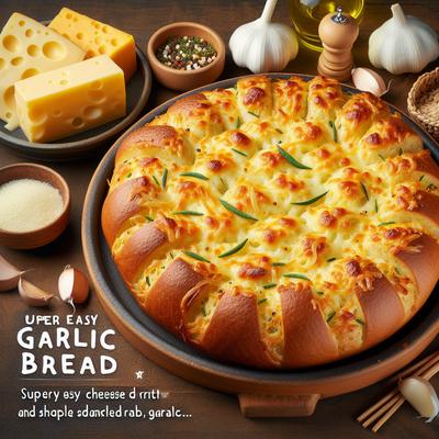 Image of Super Easy Cheesy Garlic Bread