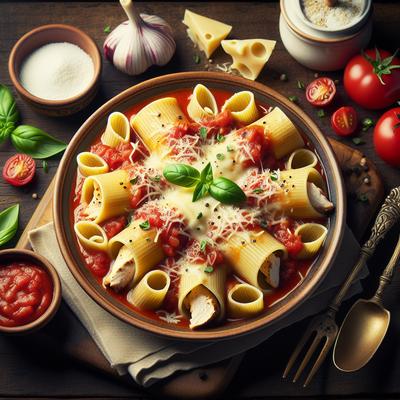 Image of Super Easy Chicken Manicotti