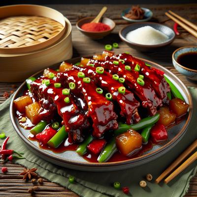 Image of Super Easy Chinese Sweet N Sour Ribs
