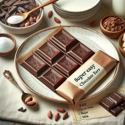 Image of Super Easy Chocolate Bars