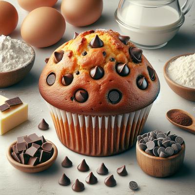 Image of Super Easy Chocolate Chip Muffins
