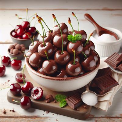 Image of Super Easy Chocolate Covered Cherries