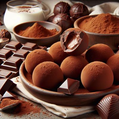 Image of Super Easy Chocolate Truffles